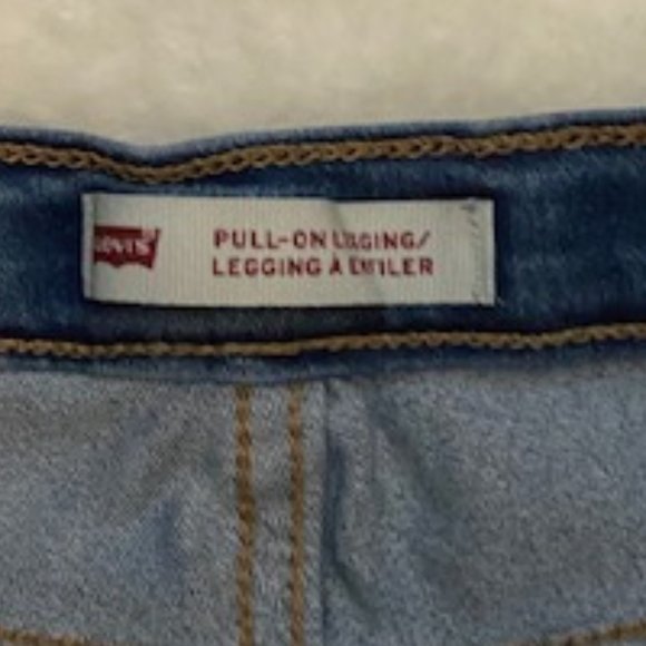 Levi's Leggings Kids Size 10 Reg - Picture 3 of 5